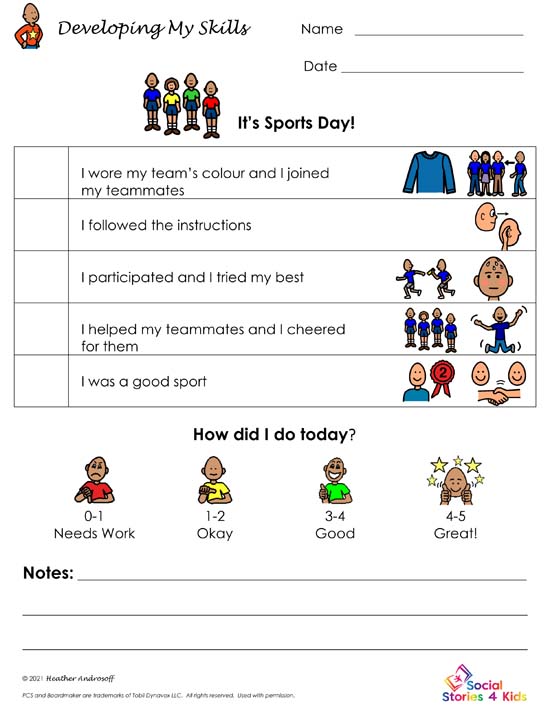 Developing My Skills - It's Sports Day!