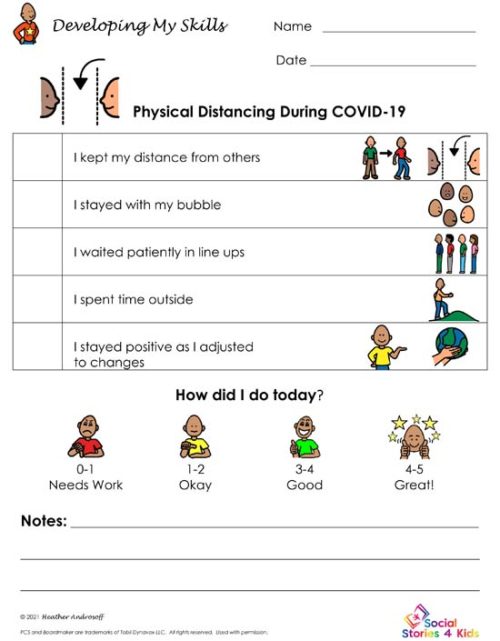 Developing My Skills - Physical Distancing During Covid-19